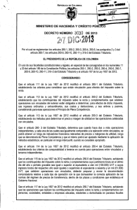 Decreto 3030 del 27 de diciembre de 2013