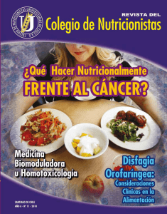 Revista Año 6 N° 11 - Colegio de Nutricionistas de Chile