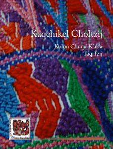 Kaqchikel Choltzij