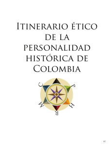 Itinerario ético de la personalidad histórica de Colombia