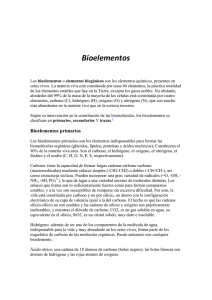 Bioelementos - 3esoquimicafisica