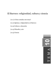 El Barroco: religiosidad, cultura y ciencia