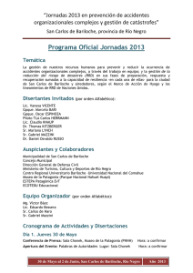 Agenda / Programa Oficial