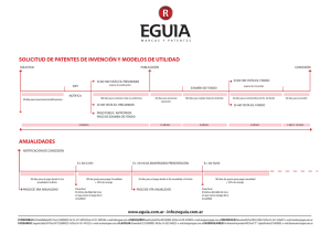 solicitud de patentes de invención y modelos de utilidad anualidades