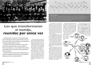 Los que transformaron al mundo, reunidos por única vez