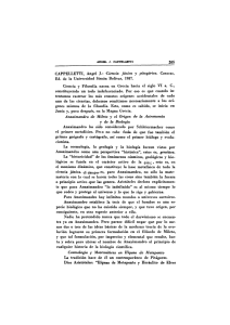 Ciencia jónica y pitagórica. Caracas, Ed. de la Universidad Simón