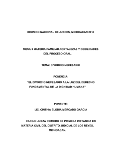 REUNION NACIONAL DE JUECES, MICHOACAN 2014 MESA 3