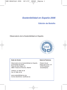 Informe de sostenibilidad en España 2006