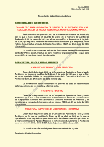 Recopilación de Legislación Andaluza