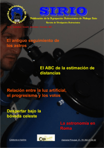 Septiembre - Agrupación Astronómica de Málaga SIRIO