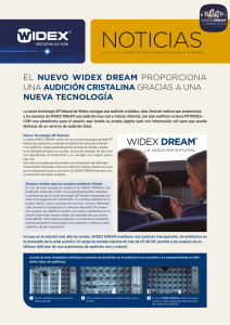 dream - Widex Médica