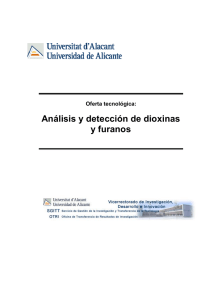Análisis y detección de dioxinas y furanos - sgitt-otri