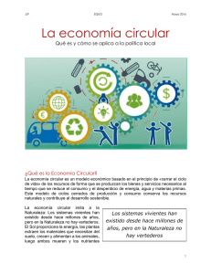 La economía circular - Universidad Verde de Verano