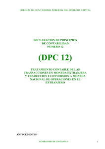 DPC 12 - Colegio de Contadores Públicos del Distrito Capital
