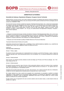 Dimarts, 30 de juliol de 2013 ADMINISTRACIÓ AUTONÒMICA