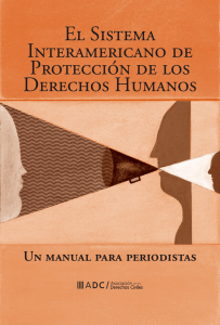 El Sistema Interamericano de Protección de los Derechos Humanos