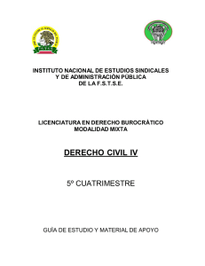 DERECHO CIVIL IV 5 CUATRI