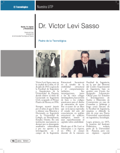Dr. Víctor Levi Sasso - Universidad Tecnológica de Panamá