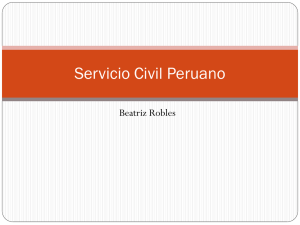 Servicio Civil Peruano