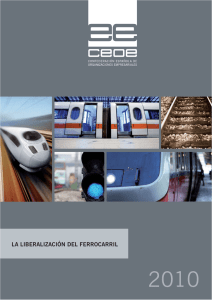 CEOE. Liberalización del Transporte Ferroviario