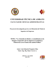 Lava-Classic - Repositorio Universidad Técnica de Ambato