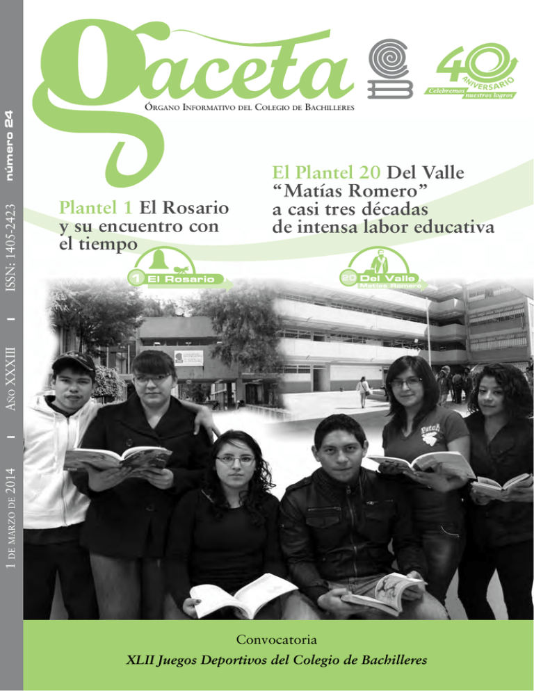 Gaceta 24 - Colegio De Bachilleres