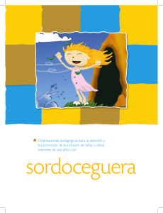 Sordoceguera - Instituto Colombiano de Bienestar Familiar