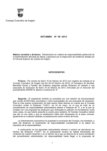 Dictamen 050-2013 - Gobierno de Aragón