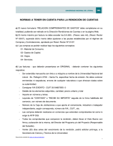 UNL Norma para Rendicion de Cuentas.doc