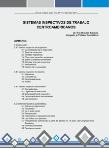 sistemas inspectivos de trabajo centroamericanos - Poder