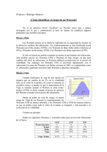 Cómo identificar el riesgo de un Warrant?