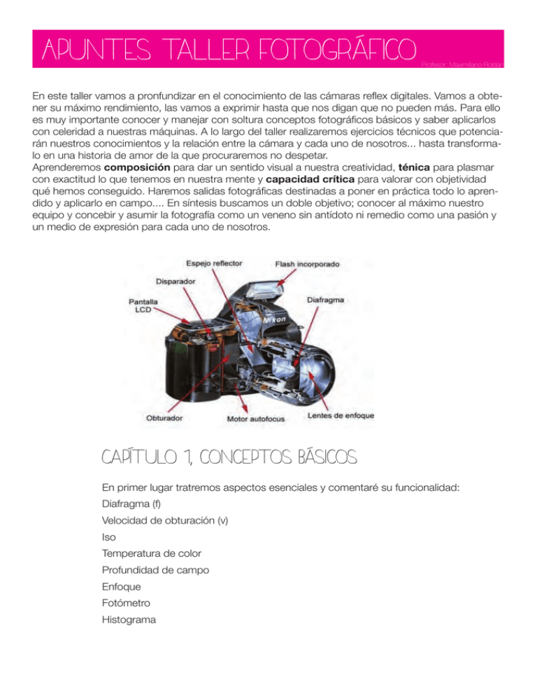 Apuntes Taller Fotográfico
