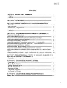 GRX 1.1 i CONTENIDO CAPÍTULO I. DISPOSICIONES