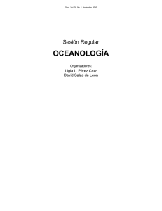 OCEANOLOGÍA