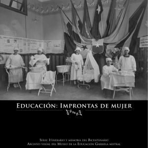 EdUcAcióN: IMPRONtAS dE MUJER