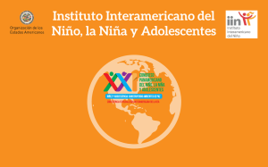 ampliar - Instituto Interamericano del Niño, la Niña y Adolescentes