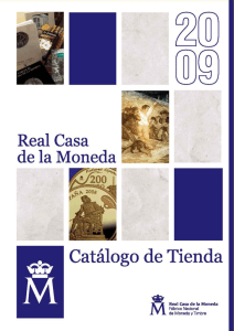 Catálogo de Tienda - Real Casa de la Moneda