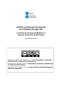 Justicia y protección de menores en la España del siglo XIX