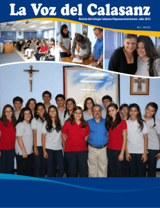Julio 2012 - Colegio Calasanz
