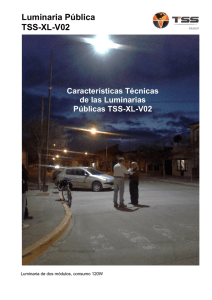 Luminaria Pública TSS-XL-V02