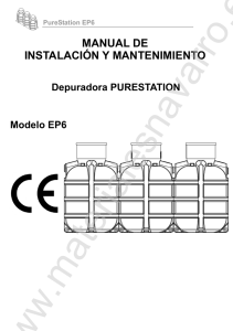 ficha técnica: ep-6 depuracion oxidacion total