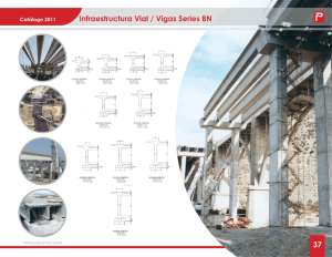37 Infraestructura Vial / Vigas Series BN