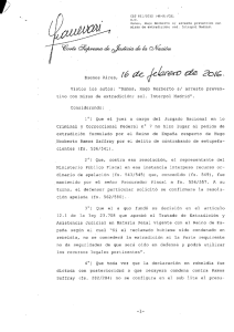 CSJN - Ramos - Ministerio Público Fiscal