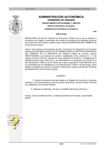 Boletín Oficial de la Provincia de Huesca
