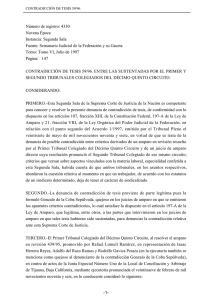 Número de registro: 4330 Novena Época Instancia: Segunda Sala