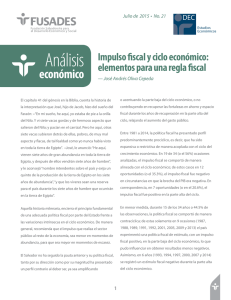 Análisis Economico 21_Impulso fiscal_Julio2015