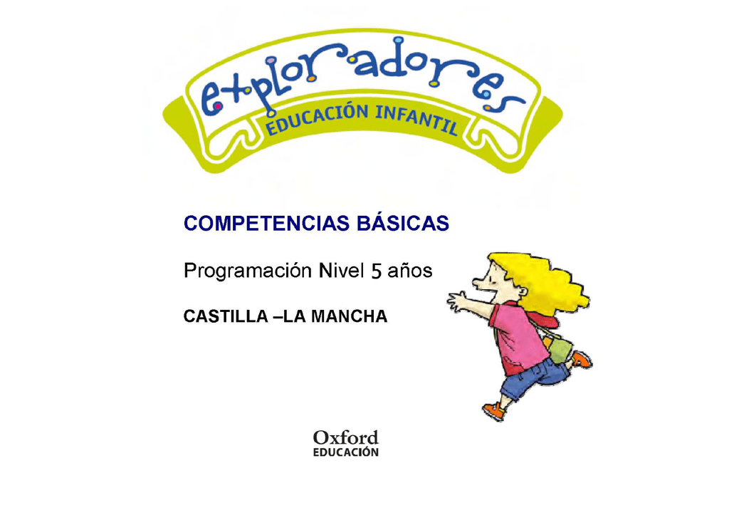 Programación Competencias Básicas Exploradores 5 Años Infantil