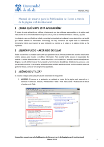 Manual de usuario - Universidad de Alcalá