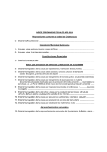 Ordenanzas fiscales 2013 - Ayuntamiento de Estella