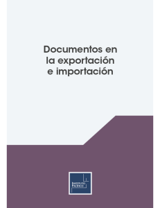 Documentos y Certificados en las Operaciones de exportación e